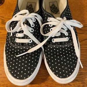 VANS gently worn size 8